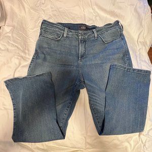 NYDJ Billie Ankle Boot Cut Jeans - Blue Size 12